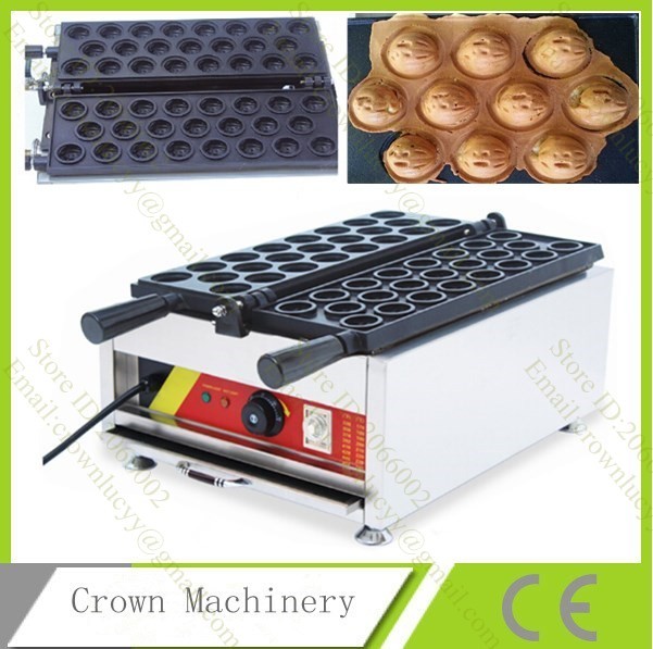 Description Picture 5 of itemCommercial Use Non-stick 220v Electric Walnut Waffle Cake Maker Machine Baker