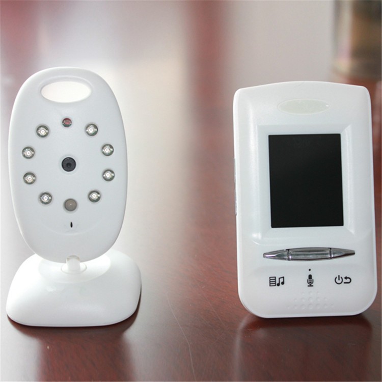Wireless Digital Baby Video Monitor Support Intercom Temperature Display Music Player 2.0 Inch LCD Electronic Baby Camera Monitors (12)