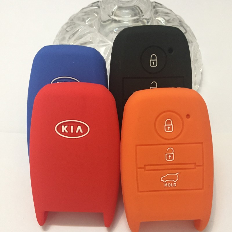 kia silicone car key case