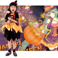 New Arrivals Holiday Witch Costume Fancy Children Halloween Children Halloween Witch Costume Girls Cosplay Role Play