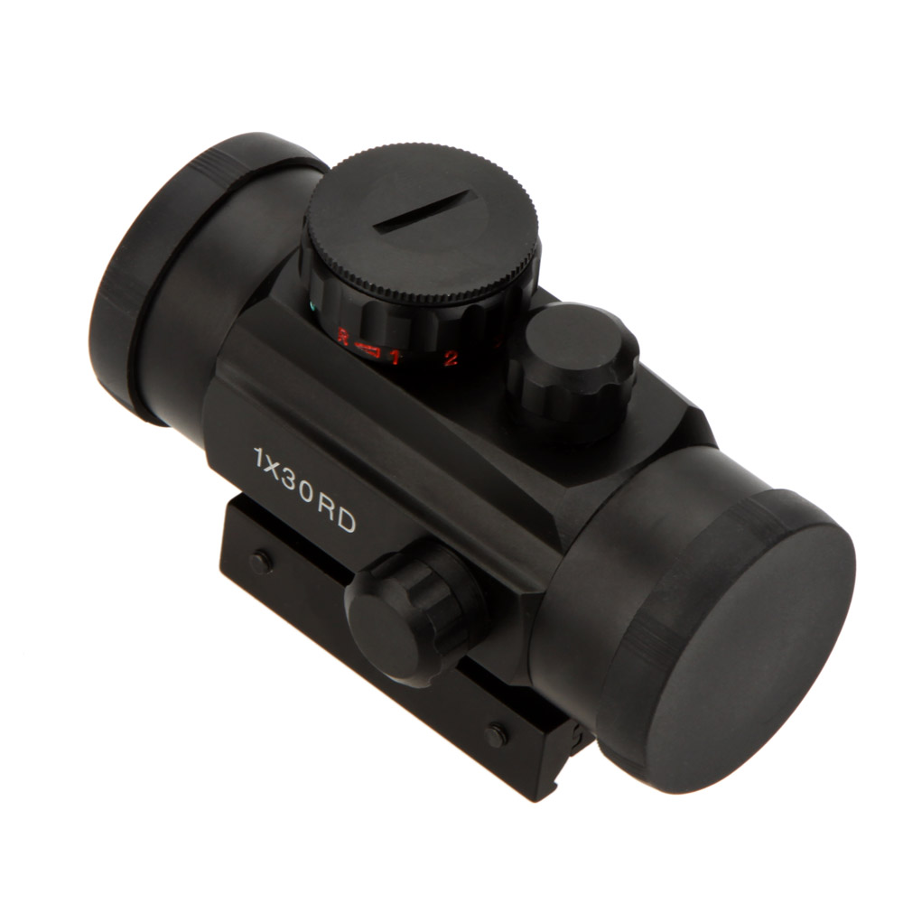 1 X 30 holographic Tactical Red Green Dot Sight Scope telescopic sight for shotgun hunting rifle