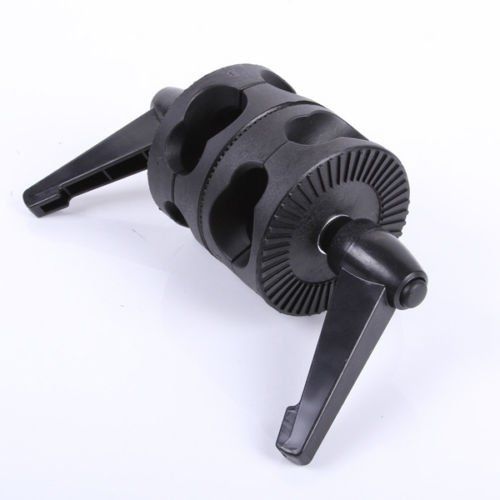Description Picture 3 of itemLight StandsTripod Swivel Dual Head Grip Holder Bracket for Photography Accessory Boom Reflector Arm Support