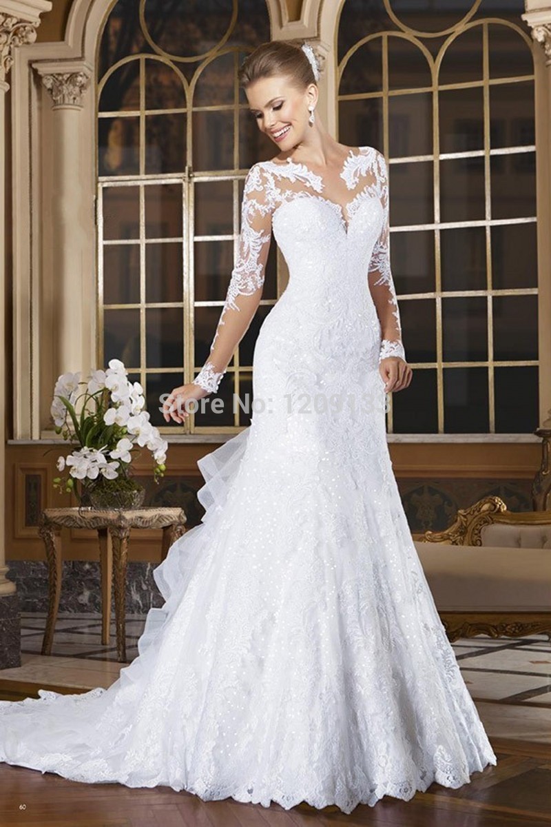 elegant inexpensive wedding dress