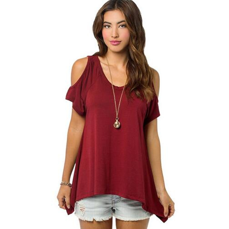 cold shoulder tops cheap