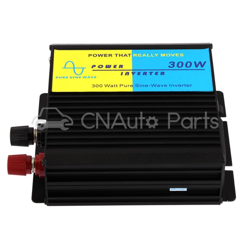 300W Pure Sine Wave Car Power Inverter Charger Adapter 12V DC to 220V AC