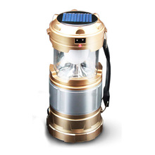 Portable Solar Camping Lantern with USB PowerBank for Hiking Trekking Best Camp Tent Hand Light Best