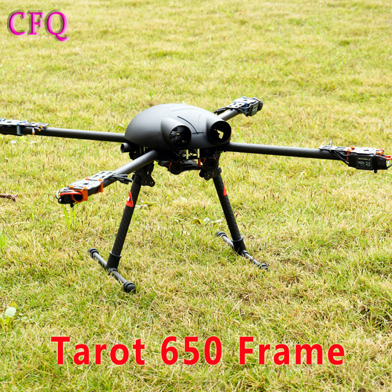 (CFQ) Tarot 650 Fold carbon fiber Quadcopter Frame KIT for quadcopter  FPV RC drone Aerial Diy