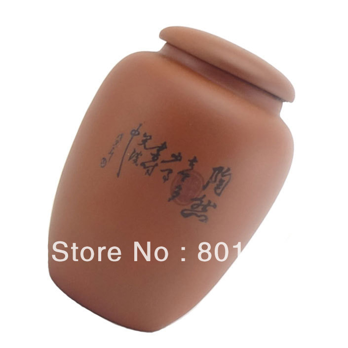 Sale promotion New Purple Clay Zisha Sealed Jar Pot Kongfu Tea Set Tea Candy Pot Box