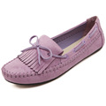 2017 Shoes Woman PU Leather Women Shoes Flats 4 Colors Buckle Loafers Slip On Women s