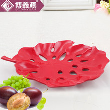 Bo Xinyuan wholesale KTV decoration simple hollow creative fruit plate fruit plate coffee table ornaments luxury