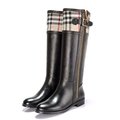 Big Size Classic Fashion Women Motorcycle Boots PU Leather Buckle