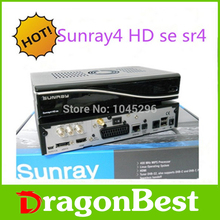 DHL free shipping Sunray SR4 Sunray 800SE SIM 2.10 Triple Tuner DVB-S(S2)/T/C 300mbps Wifi Sunray4 HD se Satellite Receiver fre
