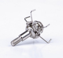 12pcs lot Hunting Arrow Broadhead Judo Arrow Points Paw Point 100 Grain Tips 4mm Screws into