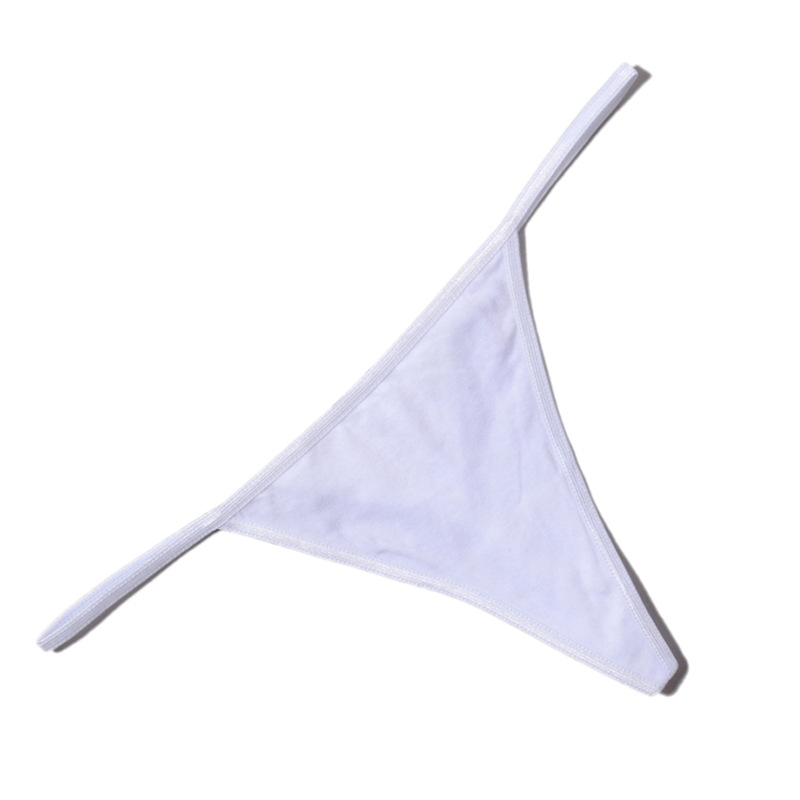 2019 Women Breathable Cotton Y Strings V Strings Sexy Mini Micro Bikini G Strings Thongs T Back