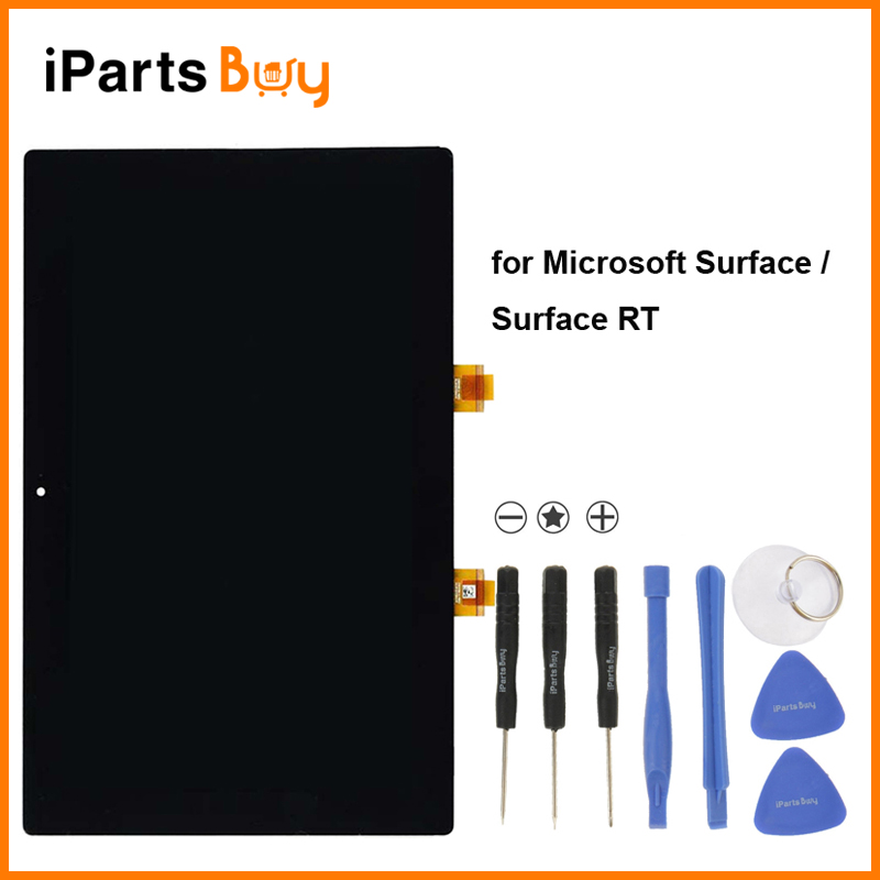 Original iPartsBuy LCD Screen + Touch Screen Digitizer Assembly for Microsoft Surface / Surface RT
