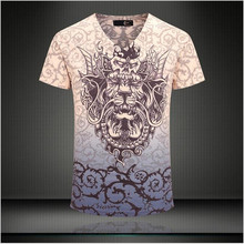 2015 fashion top men summer T shirt sports casual clothing brand T-shirt men’s short sleeve Tops Tees Slim Stretch