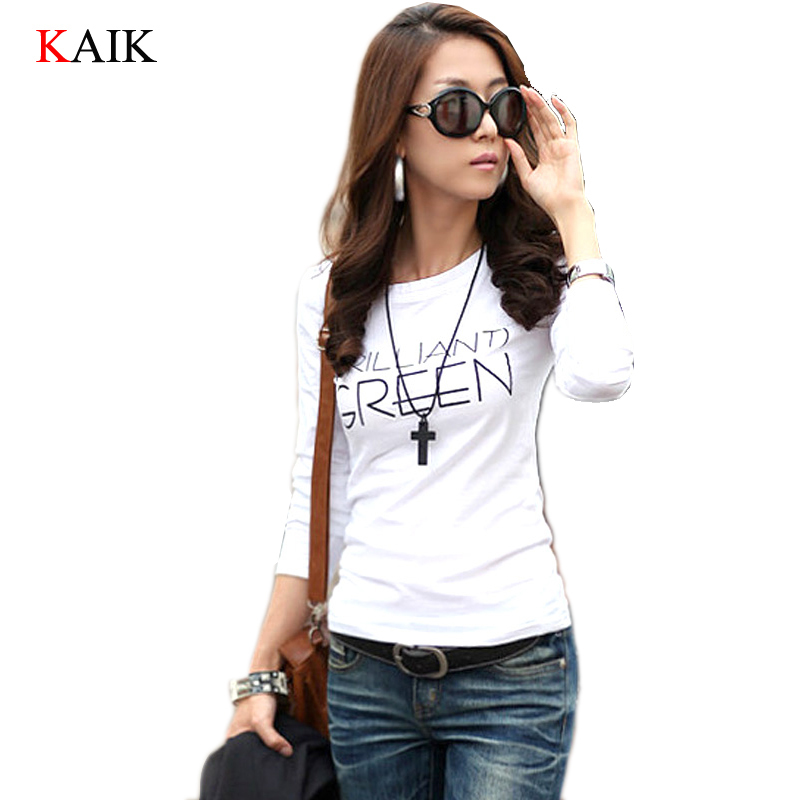 fall autumn t shirt women tops tees cheap clothes ...