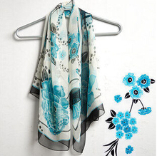 high quality silk scarf shawl women Thick women scarf Luxury high-grade Brand Designer chiffon scarf thin-b165