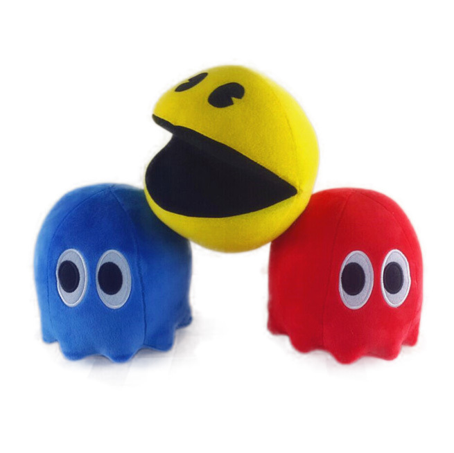 pacman stuffed toy