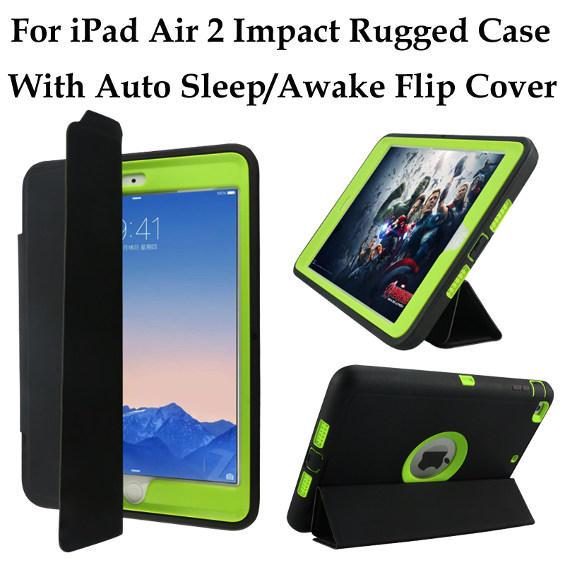 For iPad 2/3/4/Air 2/Pro Heavy Duty Armor Case Rugged