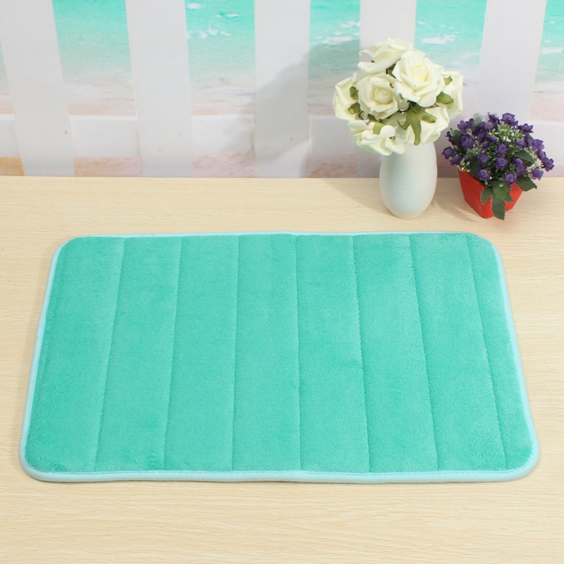 2019 Wholesale Memory Foam Mat Slip Resistant Pad Bathroom Shower