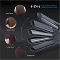 4 in 1 Interchangeable Plates Fast Hair Straightener Flat Iron Hairdressing Styling Wave Perm Rod Corn