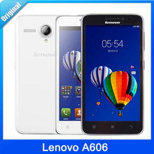 New Lenovo A606 LTE 4G FDD Android phone MTK 6582 Quad Core 1.3GHz 5.0 inch TFT 854X480 5.0MP Dual Camera Free Shipping