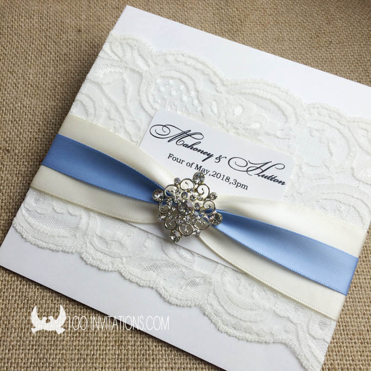 Pocketfold wedding invitations price