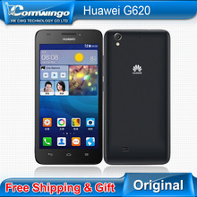 Original Huawei G620 4G LTE Qualcomm Snapdragon MSM8212 Quad Core 1GB 4GB Cell Phones 5 0MP