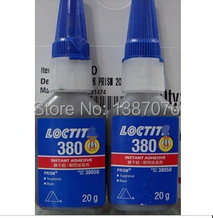 Loctit 380 strength rubber reinforced with excellent anti stripping impact and shear strengthof automobile repair glue