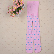 Hot Child Girls Stretchy Skinny Love Heart Tights