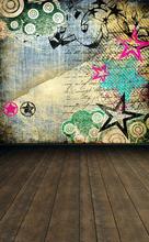 600*300cm(20*10ft) studio photo Pentagram graffiti board photography backdrops