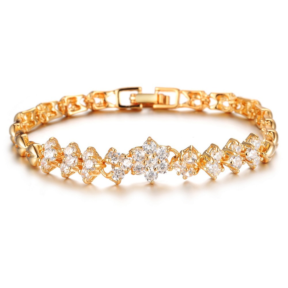 Cheap real gold bracelets Clearance