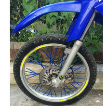Motocross WHEEL RIM SPOKE WRAPS SKINS Protection For HONDA 125 SUZUKI 250 YAMAHA 450 KTM 150 KAWASAKI 500 CR YZ RM KX CR Parts