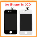 For iPhone 4S LCD Screen Display with Touch Screen Digitizer Assembly with speaker mesh attached Black
