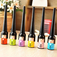 Cosmetic Waterproof Liquid Eyeliner Pen Makeup in Cute Bottle Women Beauty Care Eye Liner