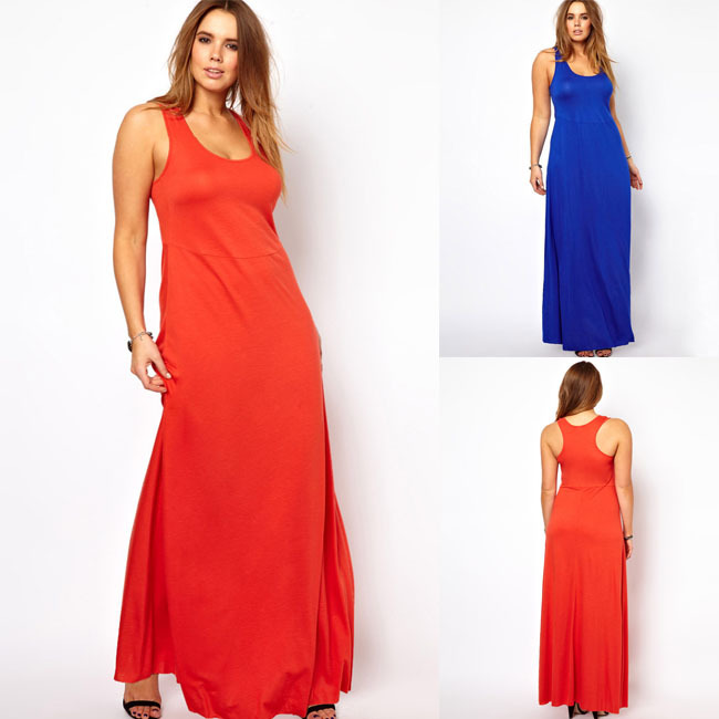 Plus size tank dress