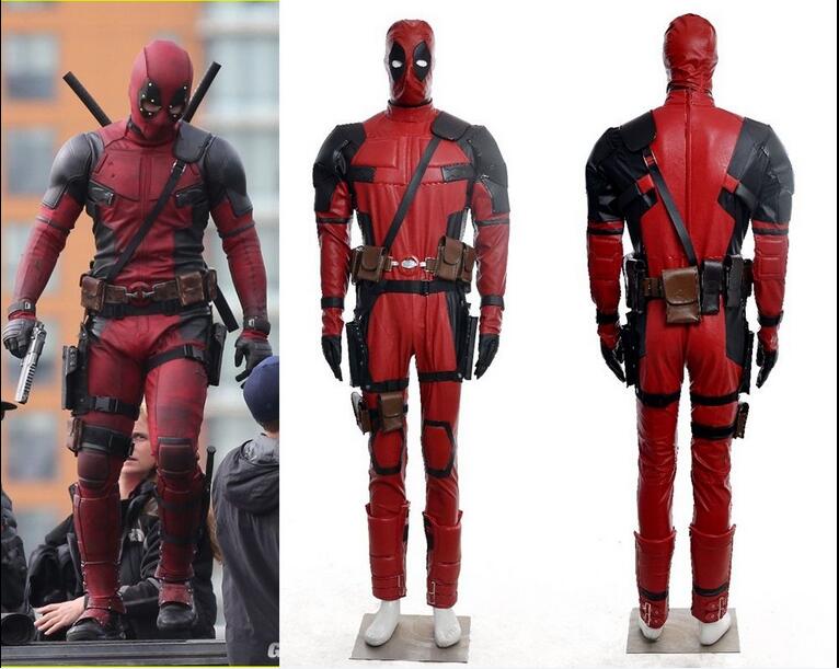 X-Men Deadpool Wade Wilson Cosplay Costume Custom Made