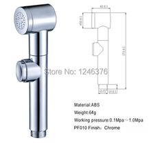 New arrival high quality ABS chrome Toilet Hand Held Bidet sprayer Shattaf Cloth Diaper Sprayer Bathroom accessories—YH9443