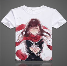 Free shipping Cute Anime Kagerou Project T-shirt MekakuCity Actors Cosplay T shirt Casual Men Women Tops Enomoto Takane Tees