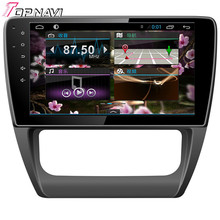 Free Shipping 10.1” Quad Core Android 4.4 Car GPS for VW Sagitar With Stereo Radio Free Map Wifi Bluetooth Audio Without DVD