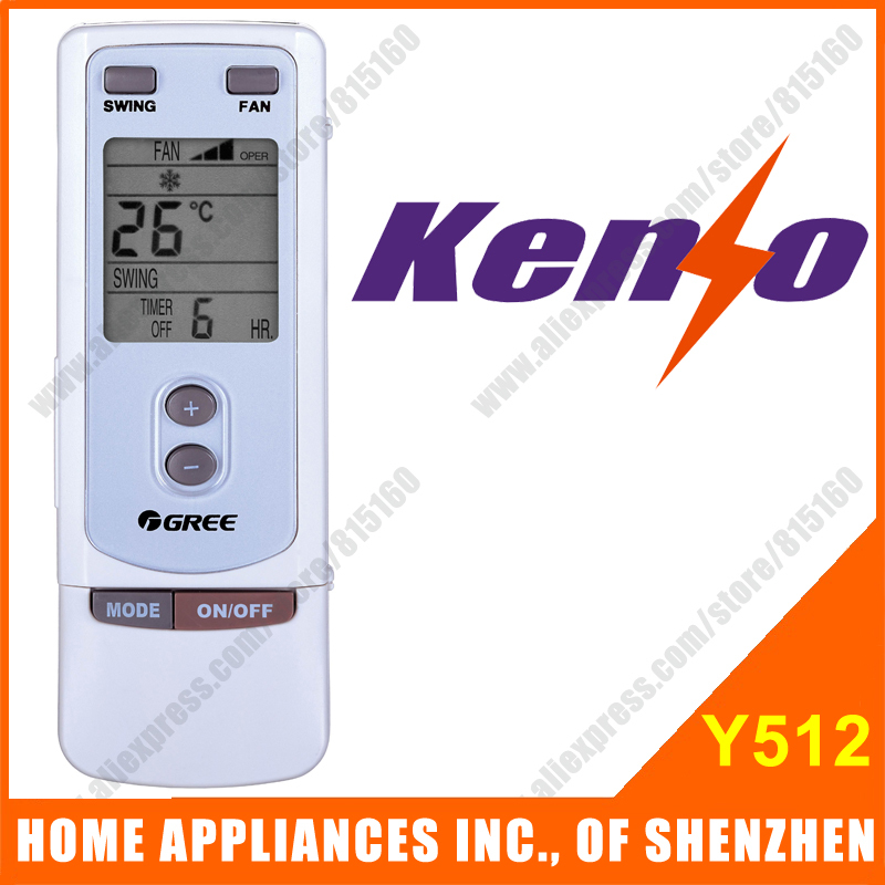 Гаджет  Kenso Split & Portable Air Conditioner Remote Control Replacement Y512 Compatible with GREE Air Conditioner Remote Control None Бытовая техника