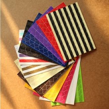 7 sheets/ lot 13 Colors DIY Colorful Corner Paper Stickers for Photo Albums Frame Decortion Free shipping 602