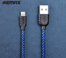 2015 New Nylon Fiber Micro USB Cable Fast Charging Data Sync Flat Cord Original Remax For