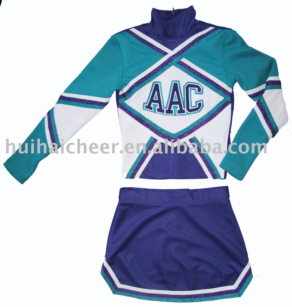Buy long sleeve cheerleader uniforms from Reliable