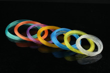 High Quality 10 packs/lot 50g/pack 36 colors 3d printer filament 1.75mm 3mm PLA ABS filament for 3D printer pen