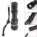 3000 Lumen Aluminum alloy Zoomable CREE XM L Q5 LED Flashlight Torch Zoom Lamp Light LED