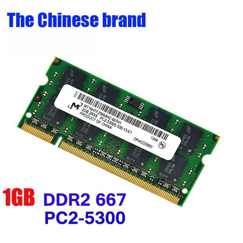 Hynix 1GB 2GB DDR2 667 PC2-5300 200PIN 667MHz SODIMM Laptop MEMORY 200-pin SO-DIMM RAM DDR Laptop Notebook memory Computer