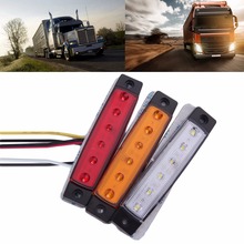 1pc SMD LED Car Bus Truck Trailer Lorry Side Marker Indicator Light