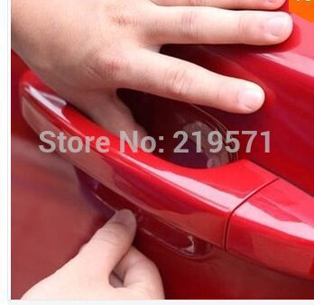 PEUGEOT 2008 206 307 308 407 408 3008 508 5008 Door Handle Scratches Automobile Shakes Protective Vinyl Protector Films